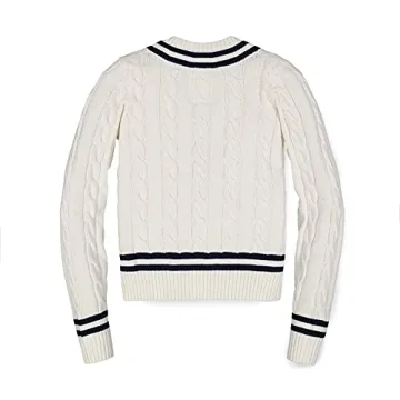 Hope & Henry Women's Organic Cotton Pullover Sweater