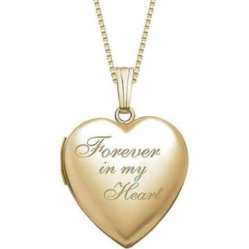 Personalized Forever Locket Necklace for Women