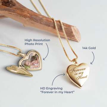 Personalized Forever Locket Necklace for Women