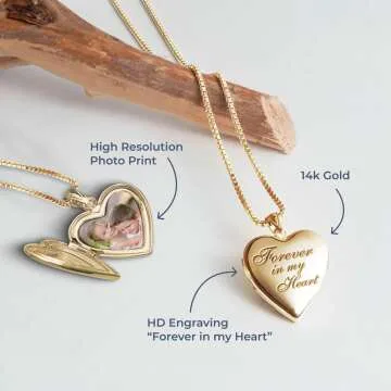 Personalized Forever Locket Necklace for Women