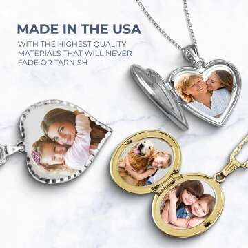 Personalized Forever Locket Necklace for Women