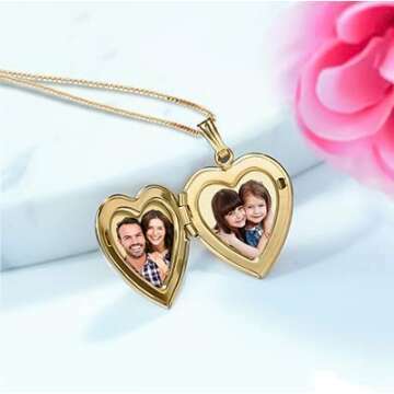 Personalized Forever Locket Necklace for Women