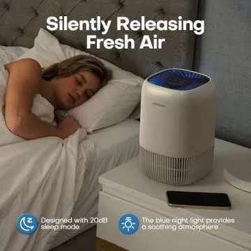 POMORON Air Purifier for Cleaner Home with Aroma