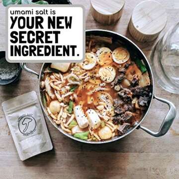 Umami Salt, Shiitake Mushroom Kosher Flake Sea Salt, Perfect for Seasoning or Finishing (Original, 4 Ounce (Pack of 1))