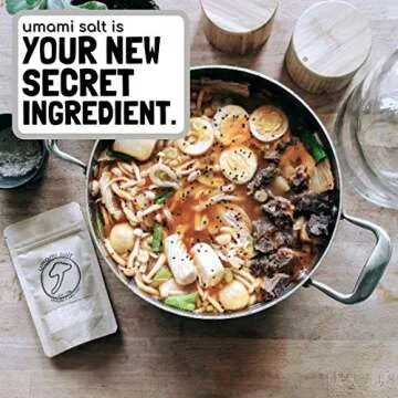 Umami Salt, Shiitake Mushroom Kosher Flake Sea Salt, Perfect for Seasoning or Finishing (Original, 4 Ounce (Pack of 1))