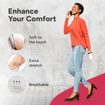 No Show Socks Womens Invisible Liner, Non Slip & Low Cut, Casual & Formal Wear, Soft & Stretchable, 3 Pairs Medium Size 7-8, White Color