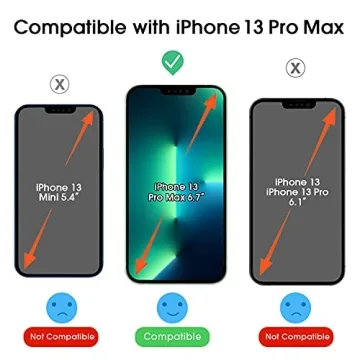 amFilm iPhone 13 Pro Max Screen Protector Easy Installation