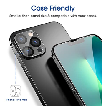 amFilm iPhone 13 Pro Max Screen Protector Easy Installation