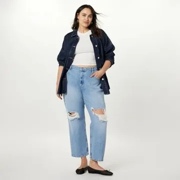 The Drop Women's Denim Shirt Jacket - Stylish & Versatile