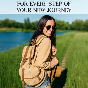 Inspirational Sensemory Crystal Keychains for Women