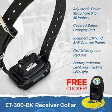Educator ET-300 Ecollar - Waterproof Dog Training Collar