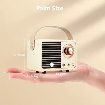 SpringFlora Retro Bluetooth Speaker Wireless Waterproof Stylish