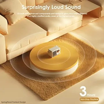 SpringFlora Retro Bluetooth Speaker Wireless Waterproof Stylish