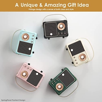 SpringFlora Retro Bluetooth Speaker Wireless Waterproof Stylish