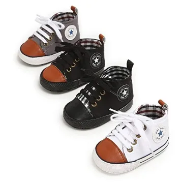 Meckior Toddler High Tops Sneakers for Infants and Newborns