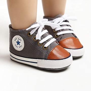 Meckior Toddler High Tops Sneakers for Infants and Newborns