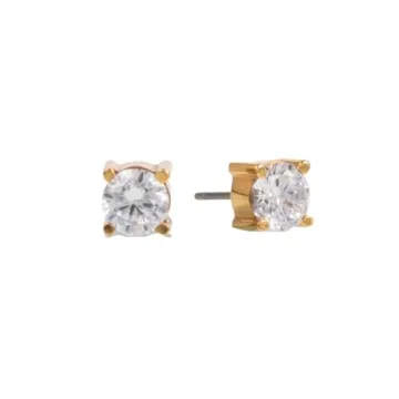 Hypoallergenic Titanium Gold Stud Earrings for Women