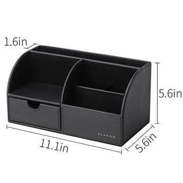 Vlando Desk Organizer Caddy for Office and Study
