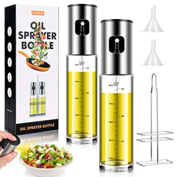 Puzmug Oil Sprayer - Versatile Olive Oil & Vinegar Dispenser for Healthy Cooking