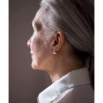 Elegant Gold Pearl Drop Earrings for Women - PEARLADA