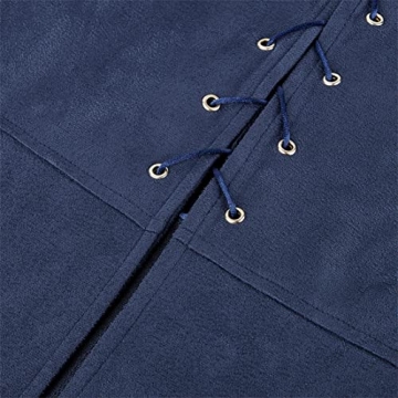 Stylish Faux Leather Men's Renaissance Vest for Events