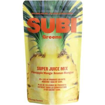 SUBI Best Green Superfood - Natural Ingredients for Health