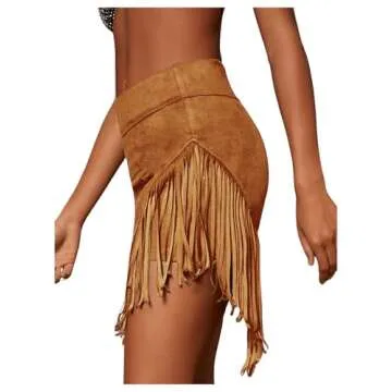 Milumia Fringe Mini Skirt - Stylish Summer Essential