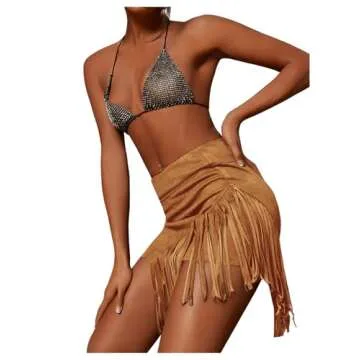 Milumia Fringe Mini Skirt - Stylish Summer Essential