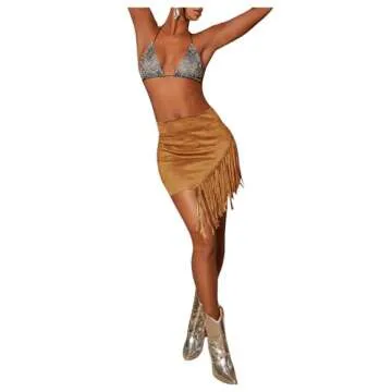 Milumia Fringe Mini Skirt - Stylish Summer Essential