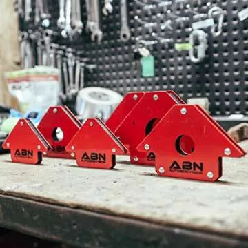 ABN Arrow Welding Magnet Set for Precision Fabrication
