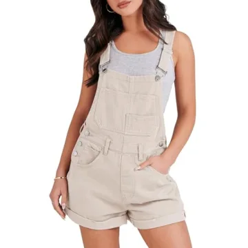 Chic ANRABESS Women’s Denim Overalls | Adjustable & Stylish for Summer 2025