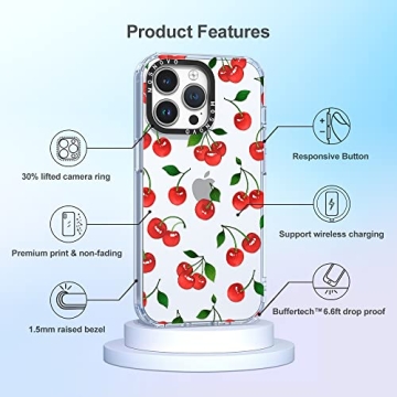 Durable MOSNOVO iPhone 14 Pro Max Case with Chic Design