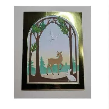 Qoiseys Arch Metal Die Cuts for Card Making,Cutting Dies Cut Stencils for DIY Scrapbooking Photo Album Decorative Paper Crafting Embossing Template