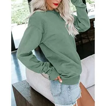 Bingerlily Women’s Casual Long Sleeve Sweatshirt