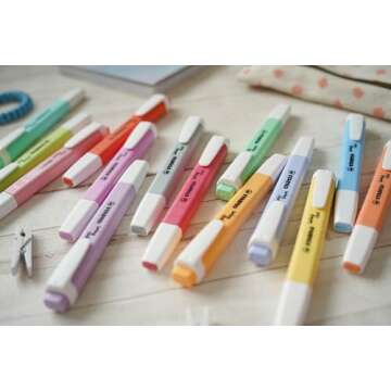 STABILO Highlighter Swing Cool Pastel - Pack of 4
