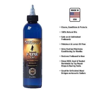 MusicNomad MN151 Fretboard F-ONE Oil - Cleaner & Conditioner - 8 oz