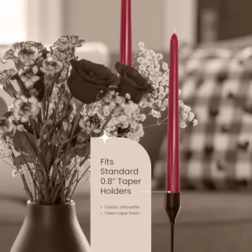 Quality Leor & Lair Red Taper Candles for Any Occasion