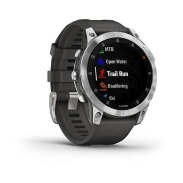 Garmin epix Gen 2, Premium active smartwatch, touchscreen AMOLED display, Adventure Watch with Advanced Features, Slate Steel