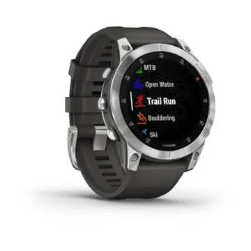 Garmin epix Gen 2, Premium active smartwatch, touchscreen AMOLED display, Adventure Watch with Advanced Features, Slate Steel