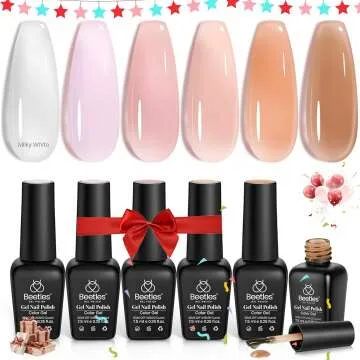 6 Color Jelly Gel Nail Polish Set for DIY Nail Art