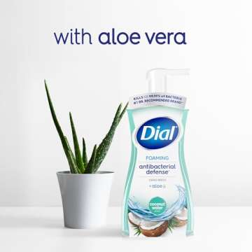 Dial Coconut Water Antibacterial Hand Wash - Gentle Protection