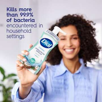 Dial Coconut Water Antibacterial Hand Wash - Gentle Protection