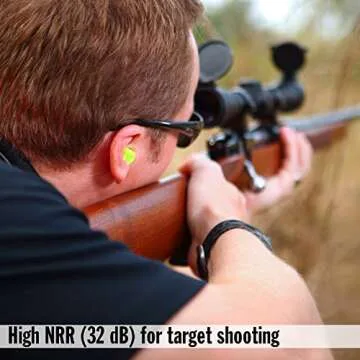 Mack's Hi Viz Corded Foam Ear Plugs - 32dB NRR Comfort