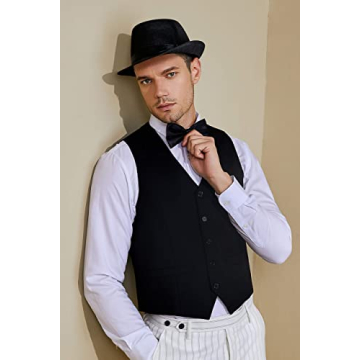 Vintage Men's Gatsby Costume Accessories Set for Parties