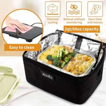 Aotto Portable Oven Electric Lunch Box Food Heater