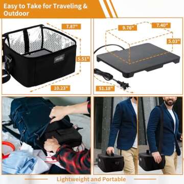 Aotto Portable Oven Electric Lunch Box Food Heater