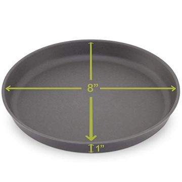 WeeSprout Bamboo Plates for Kids - Set of 4 Dishwasher Safe