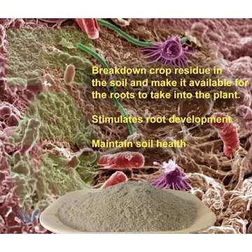 RAW Microbes Grow 8oz - Plant Growth Enhancer with Endomycorrhizae and Rhizosphere Bacteria