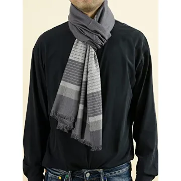 Runtlly Men's Winter Cashmere Scarf - Luxurious & Soft