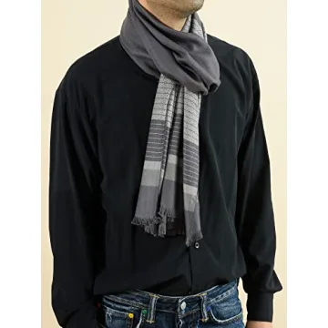 Runtlly Men's Winter Cashmere Scarf - Luxurious & Soft